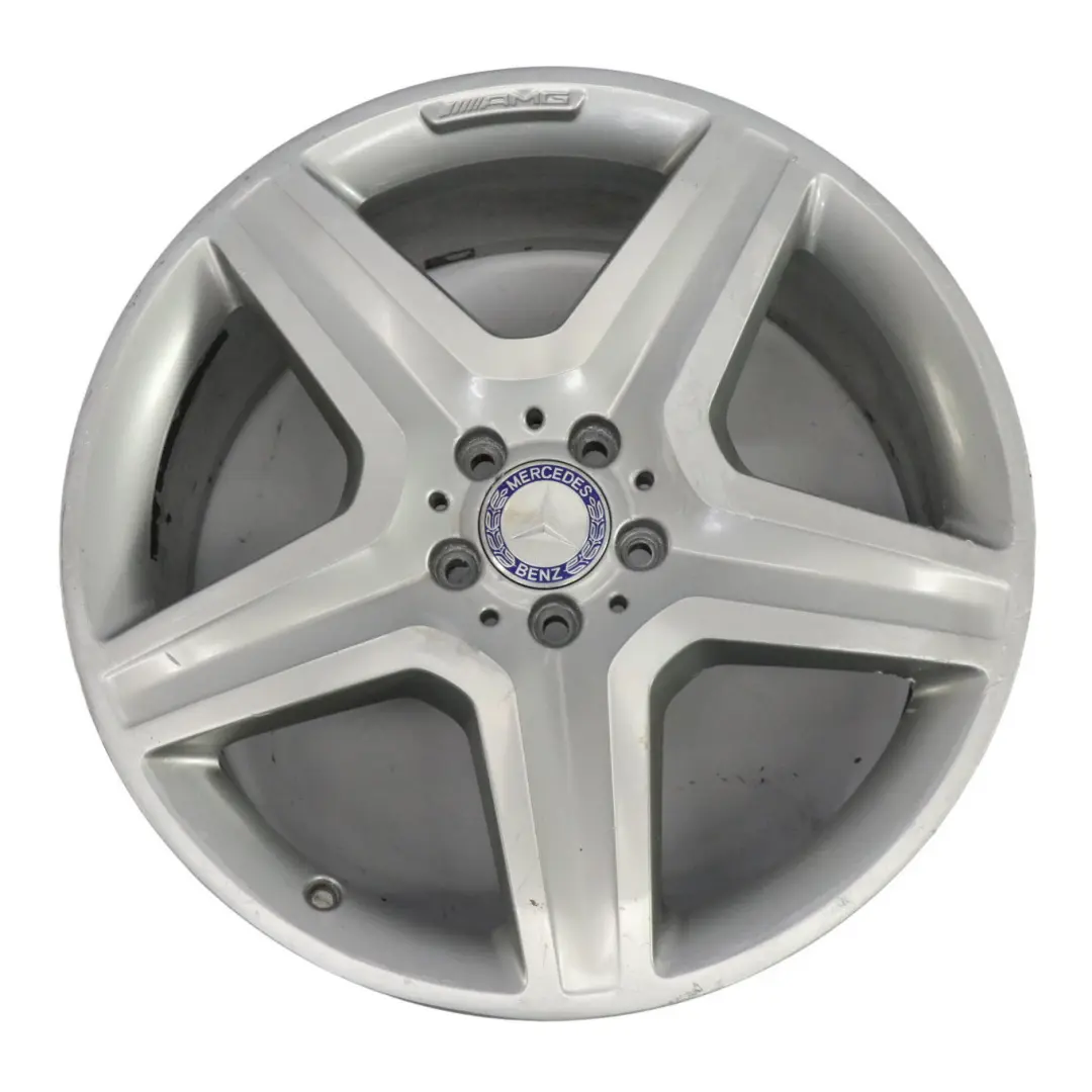 Mercedes ML W166 Argento AMG Cerchio in lega 20" 5 razze 9J ET:57 - SKU A1664012002-1 - Numero di parte A1664012002