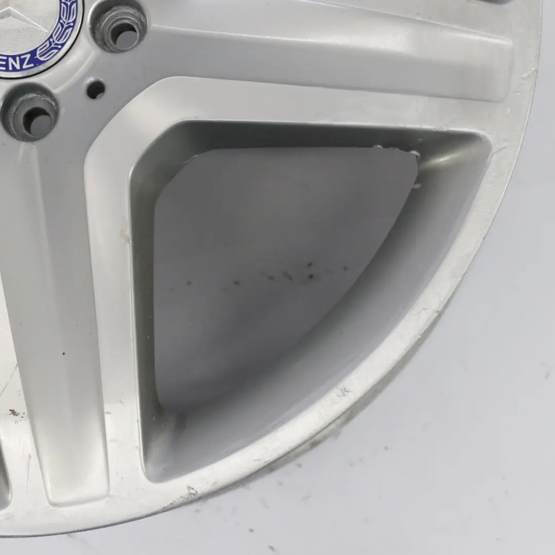 Alloy Wheel Rim 20" 5 Spoke 9J ET:57 to Mercedes ML W166 Silver AMG with Part number A1664012002 Mercedes ML W166 Silver AMG Alloy Wheel Rim 20" 5 Spoke 9J ET:57 - SKU A1664012002-1 - Part number A1664012002