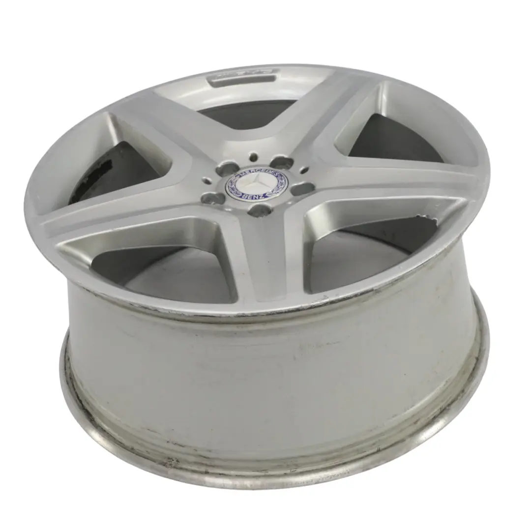 Mercedes ML W166 Argento AMG Cerchio in lega 20" 5 razze 9J ET:57 - SKU A1664012002-1 - Numero di parte A1664012002