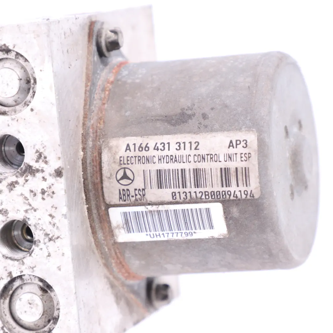 Pompa ABS Mercedes ML W166 Modulo pompa freno idraulico A1669013400 per con numero di parte A1664314812 Pompa ABS Mercedes ML W166 Modulo pompa freno idraulico A1669013400 - SKU A1664314812 - Numero di parte A1664314812