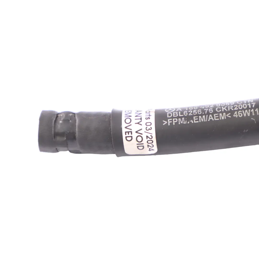  Exhaust Hose Mercedes ML W166 Diesel OM642 Exhaust Gas Pressure Sensor Hose - SKU A1664920059 - Part number A1664920059