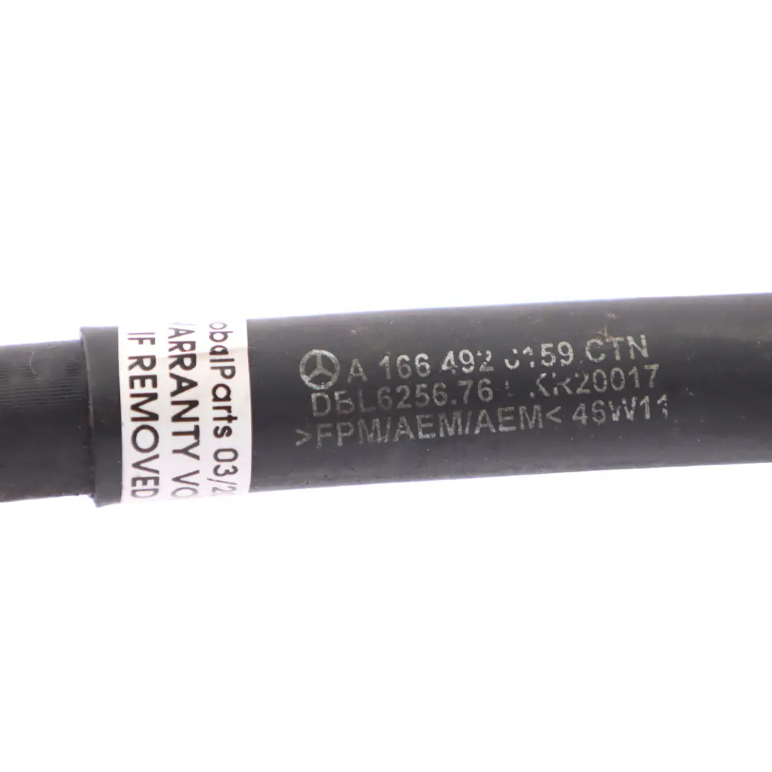  Exhaust Hose Mercedes ML W166 Diesel OM642 Exhaust Gas Pressure Sensor Hose - SKU A1664920159 - Part number A1664920159