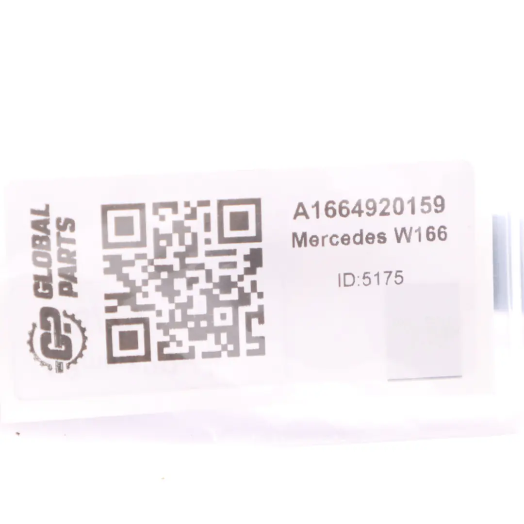Mercedes ML W166 Diesel OM642 Tuyau capteur de pression des gaz d'échappement - SKU A1664920159 - Numéro de pièce A1664920159