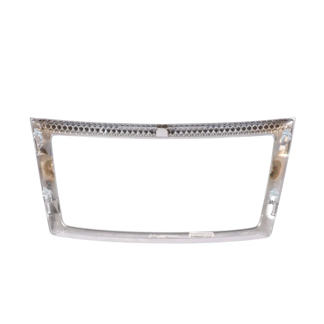  Head Unit Cover Mercedes ML W166 Radio Media Frame Trim Silver - SKU A1666800317 - Part number A1666800317