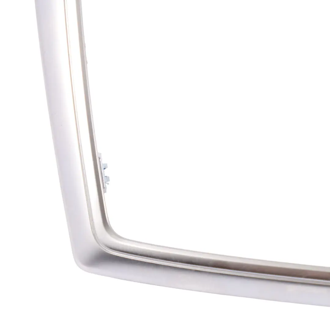  Head Unit Cover Mercedes ML W166 Radio Media Frame Trim Silver - SKU A1666800317 - Part number A1666800317