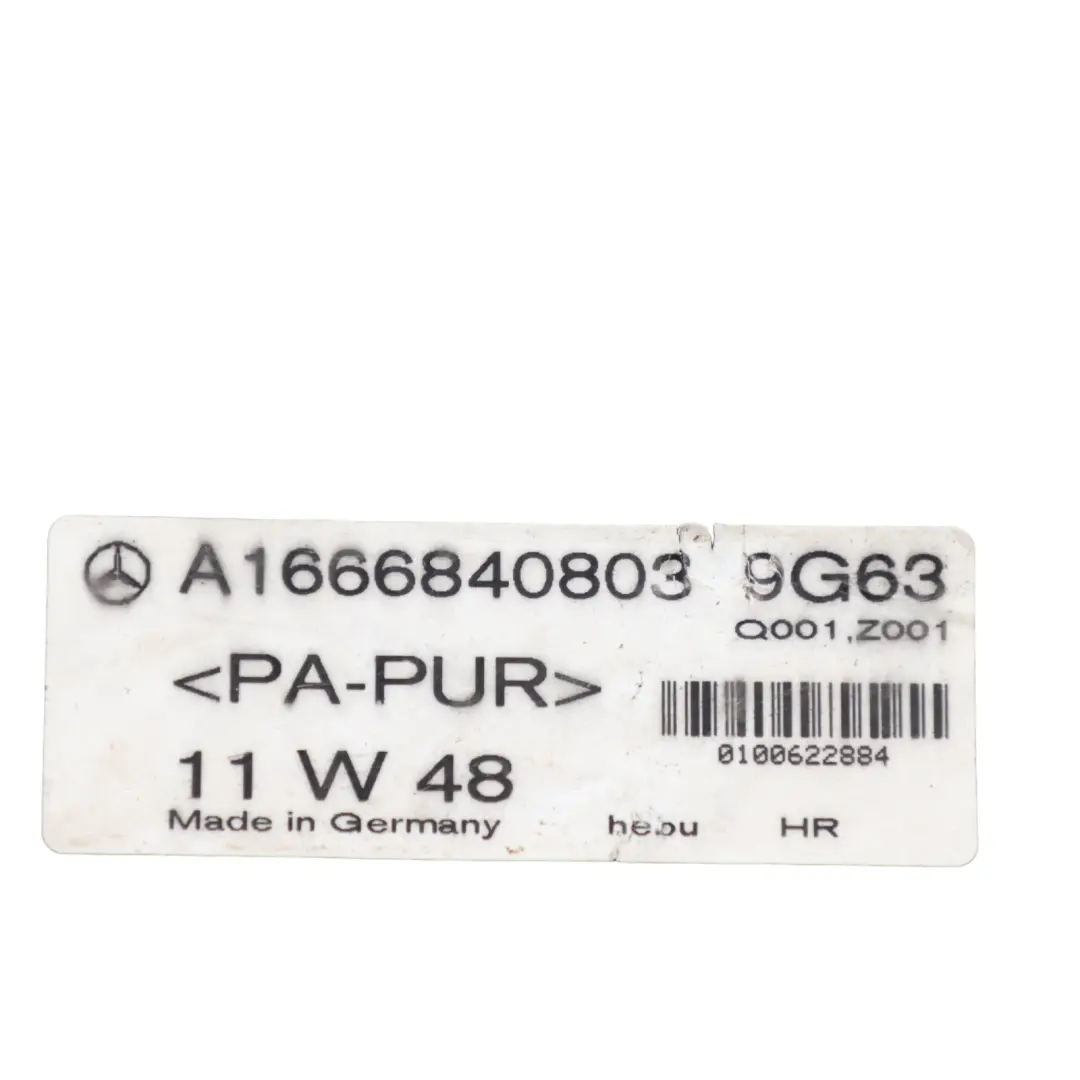 Floor Mats Interior Front Rear Cover Black Set to Mercedes W166 with Part number A1666800648 Mercedes W166 Floor Mats Interior Front Rear Cover Black Set - SKU A1666800648 - Part number A1666800648