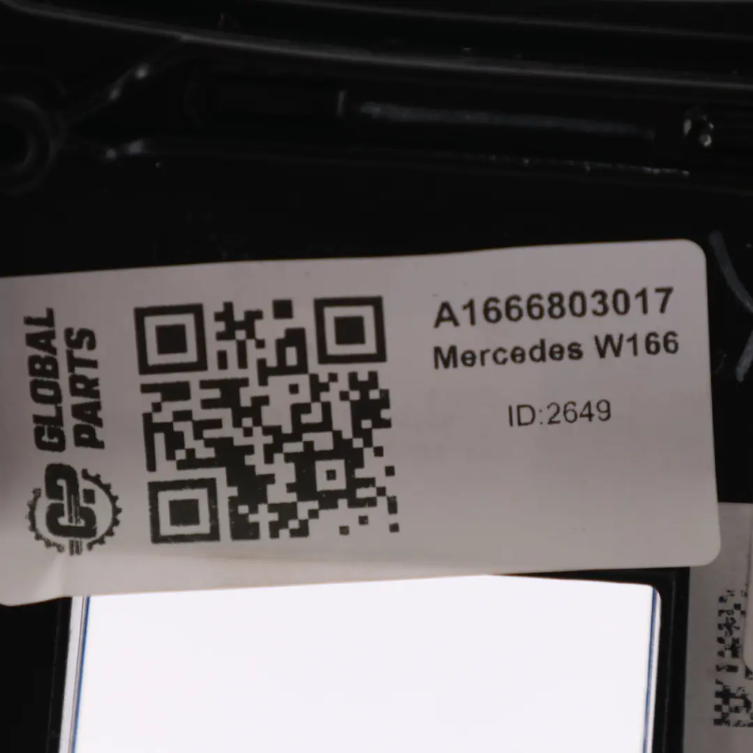 Centre Console Panel Cover Frame Front Trim to Mercedes ML W166 with Part number A1666803017 Mercedes ML W166 Centre Console Panel Cover Frame Front Trim - SKU rhd-A1666803017 - Part number A1666803017