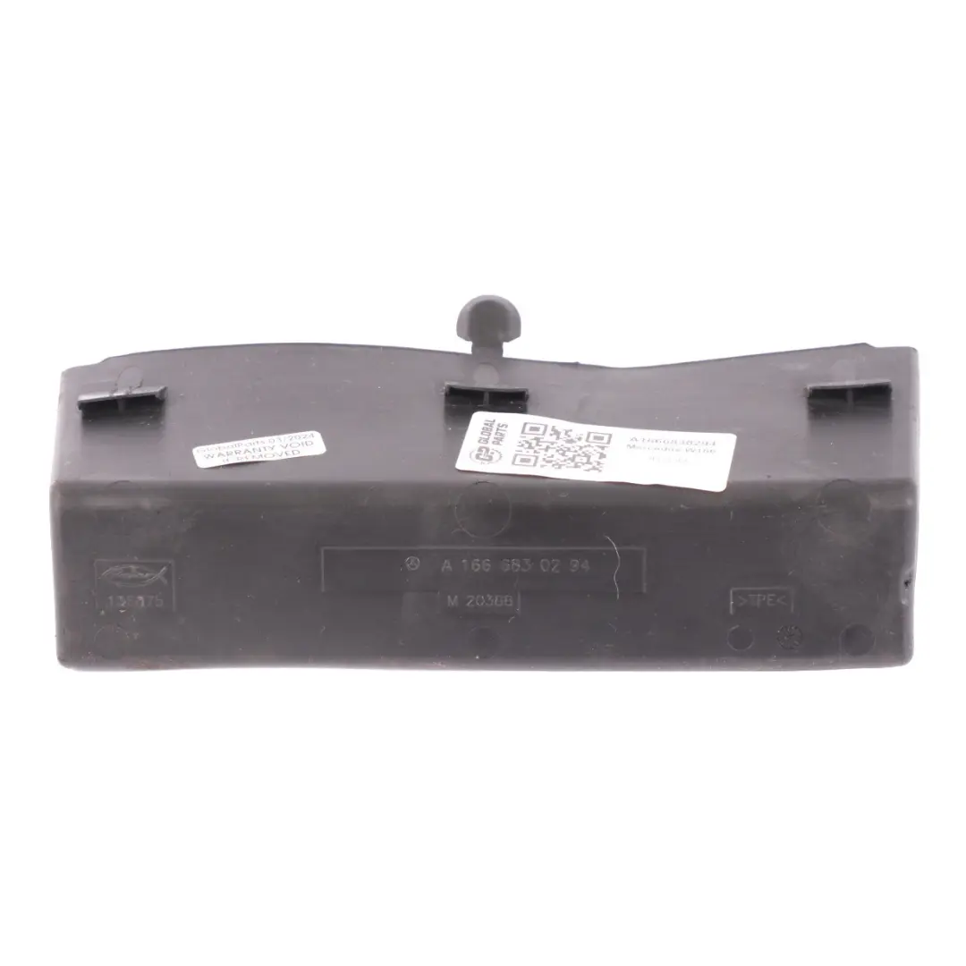 Storage Insert Mercedes ML W166 Center Console Storage Rubber Mat to with Part number A1666830294 Storage Insert Mercedes ML W166 Center Console Storage Rubber Mat - SKU A1666830294 - Part number A1666830294