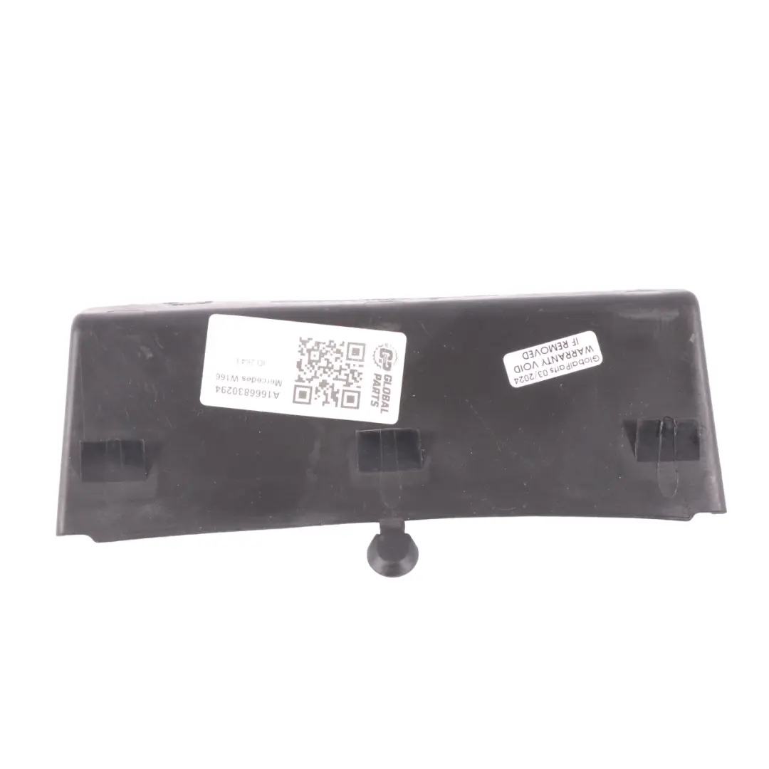  Inserto almacenamiento Mercedes ML W166 Consola alfombrilla goma - SKU A1666830294 - Número de pieza A1666830294