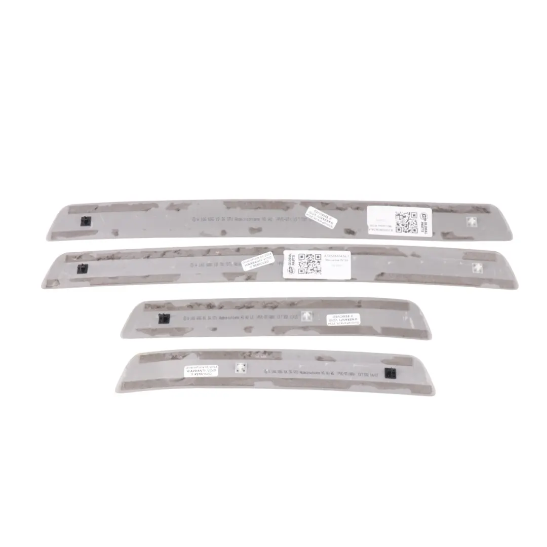 umbral puerta Placa de Entrada Cubierta Trim Set para Mercedes ML W166 con número de pieza A1666860436 Mercedes ML W166 umbral puerta Placa de Entrada Cubierta Trim Set - SKU A1666860436-1 - Número de pieza A1666860436