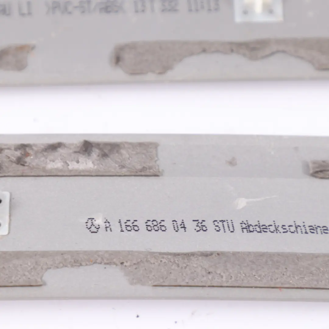 Mercedes ML W166 Tür schweller Schritt Platte Eingang Abdeckung Set - SKU A1666860436-1 - Teilenummer A1666860436