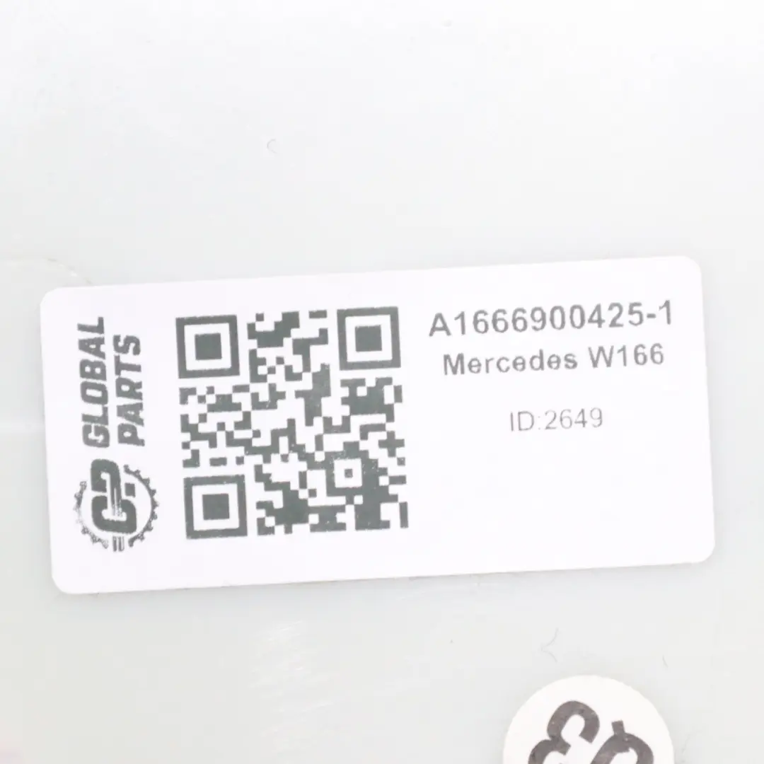  Säule B Abdeckung Mercedes W166 Innenverkleidung Oben Rechts Schwarz - SKU A1666900425-1 - Teilenummer A1666900425