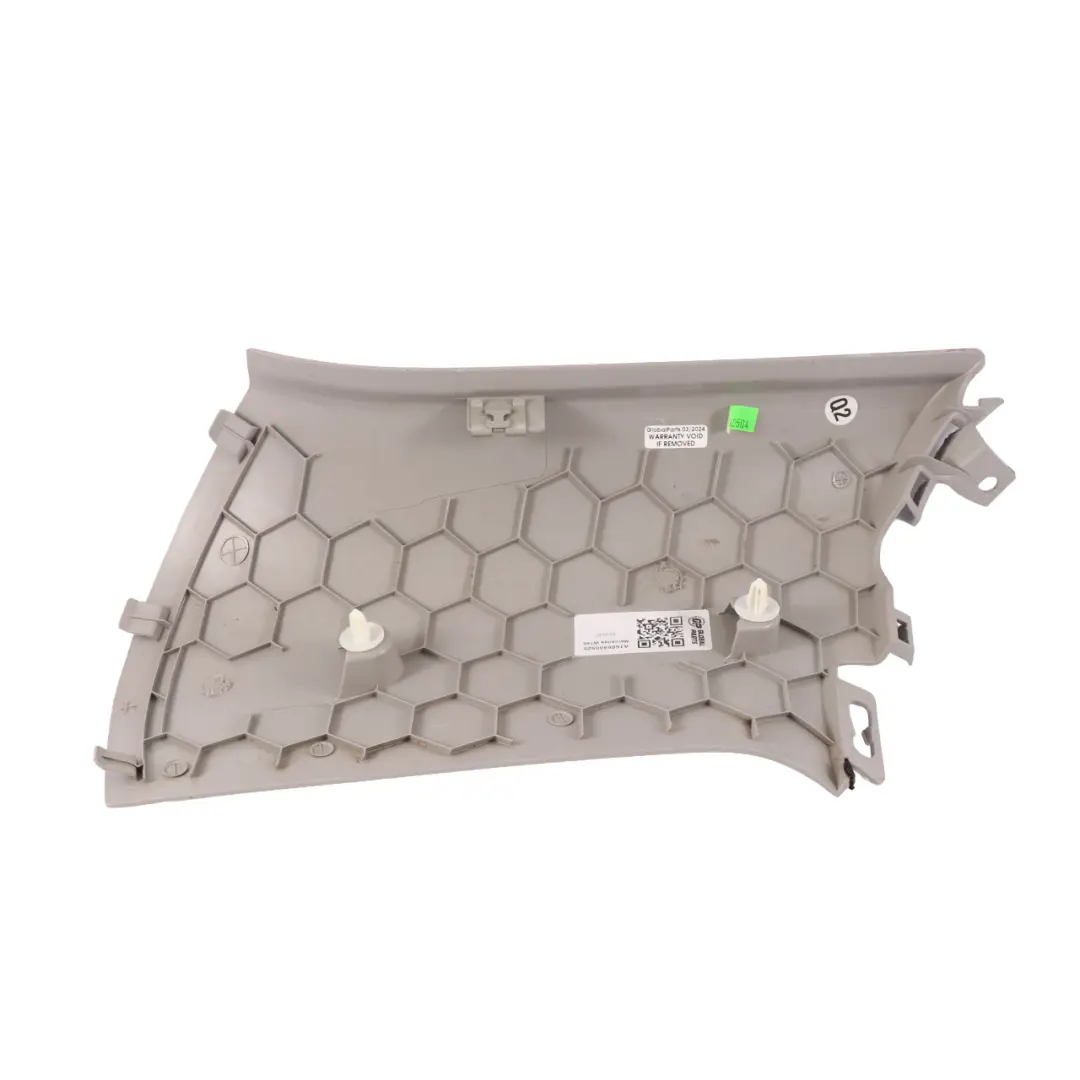 Colonna D Cover Mercedes ML W166 interno posteriore sinistro Grigio per con numero di parte A1666900525 Colonna D Cover Mercedes ML W166 interno posteriore sinistro Grigio - SKU A1666900525 - Numero di parte A1666900525
