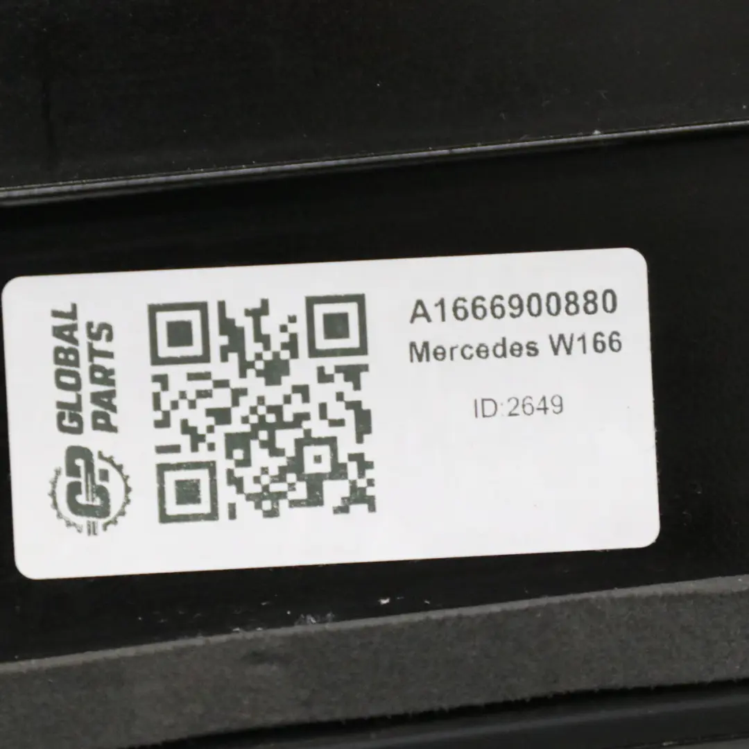  Roof Bar Mercedes ML W166 Roof Trim Strip Right High Gloss Black - SKU A1666900880 - Part number A1666900880
