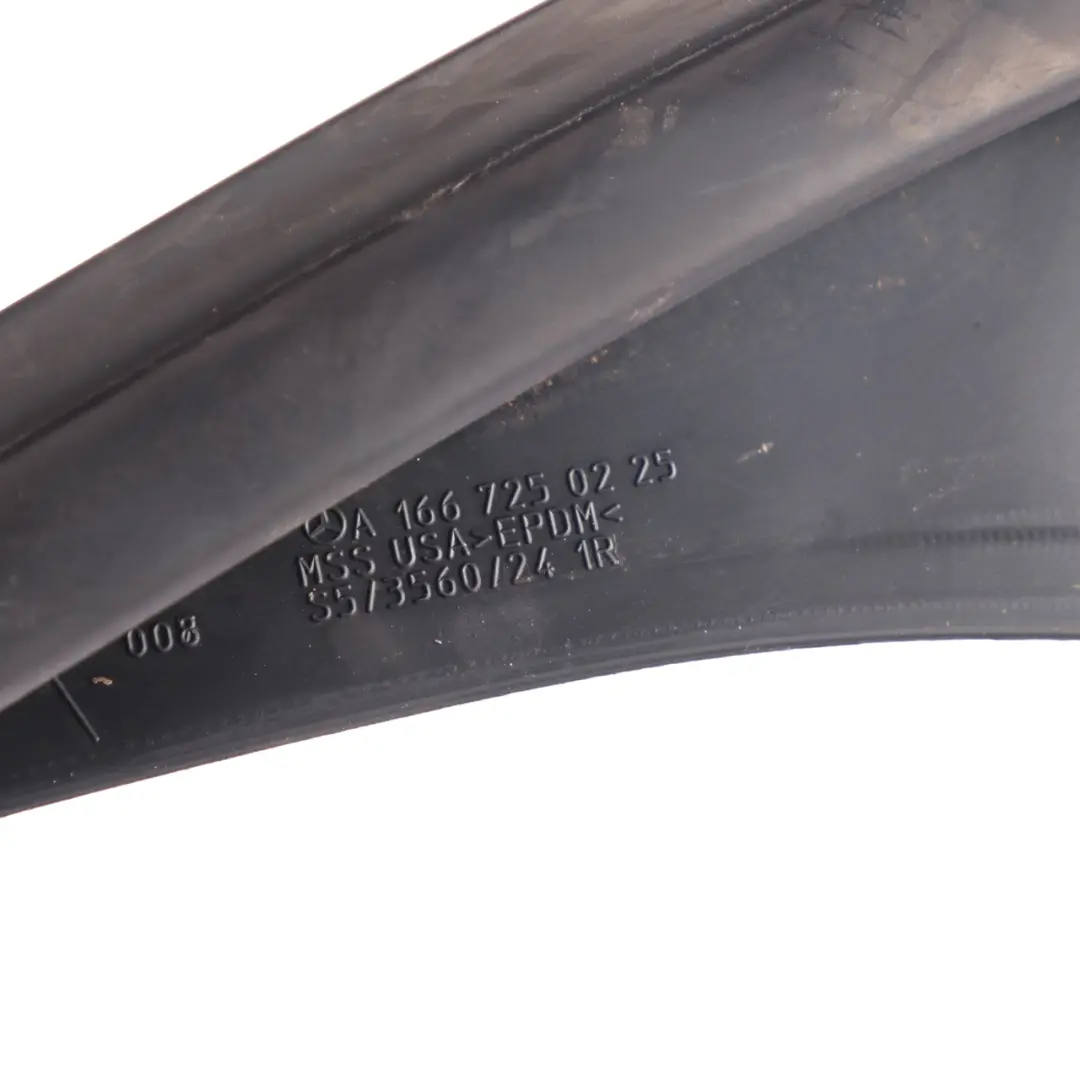 Window Guide Mercedes ML W166 Front Right O/S Door Seal Guide Rail to with Part number A1667250225 Window Guide Mercedes ML W166 Front Right O/S Door Seal Guide Rail - SKU A1667250225 - Part number A1667250225