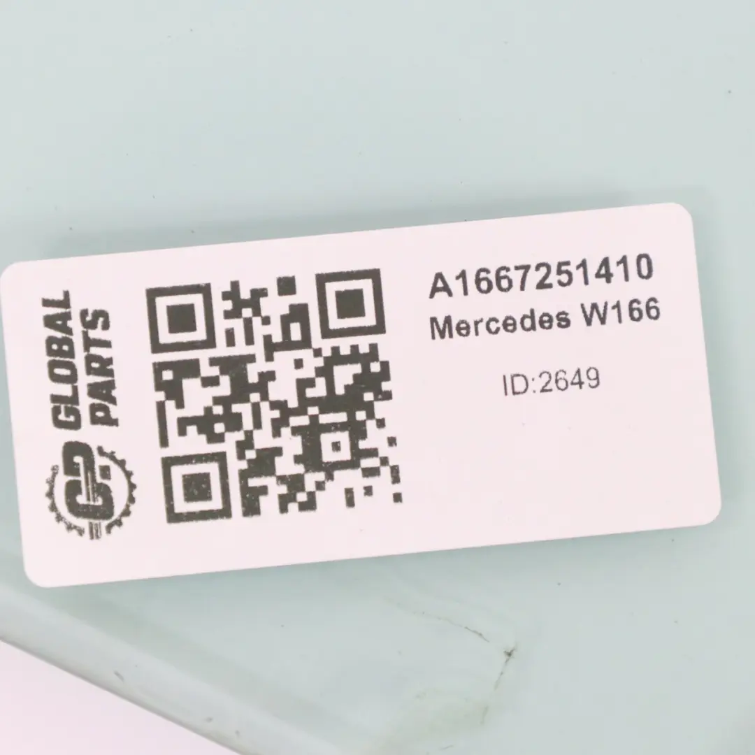 Szyba Drzwi Przednia Prawa AS2 do Mercedes ML W166 o numerze A1667251410 Mercedes ML W166 Szyba Drzwi Przednia Prawa AS2 - SKU A1667251410 - Numer Części A1667251410