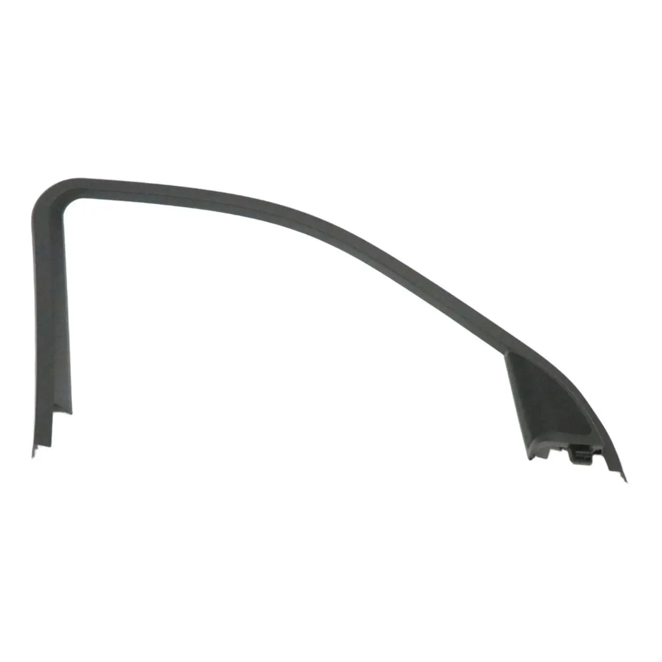 Telaio finestra Mercedes ML W166 Porta anteriore sinistra Trim Nero A1667270178