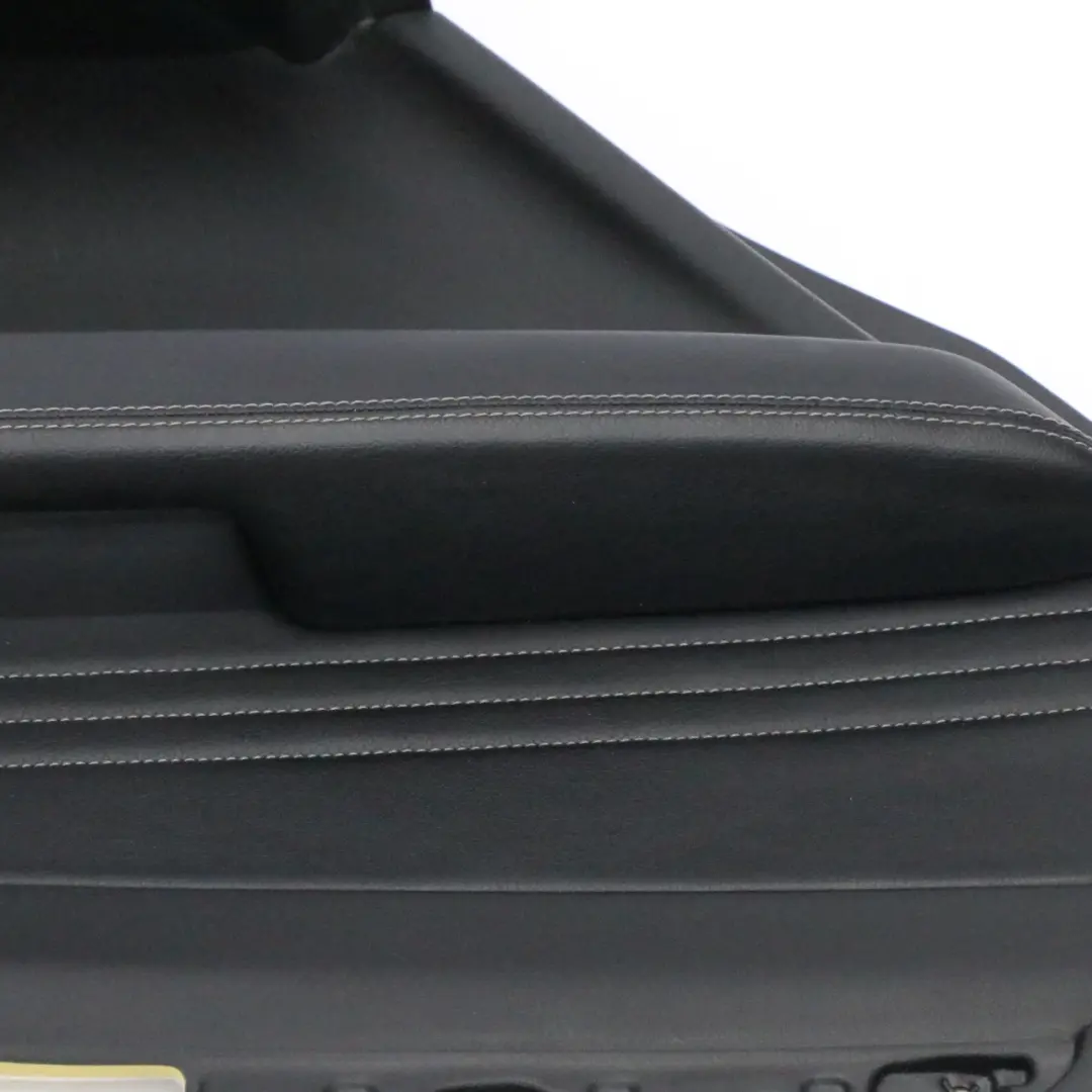 Mercedes W166 Carte de Porte Arrière Gauche Microfibre Noire A1667200170 - SKU A1667300170-1 - Numéro de pièce A1667300170