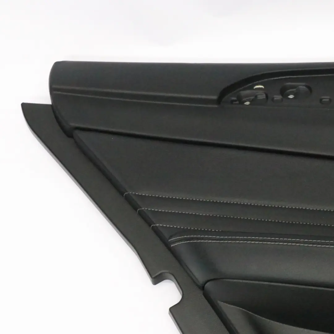 Mercedes W166 Scheda porta posteriore sinistra Nero Microfibra A1667200170 - SKU A1667300170-1 - Numero di parte A1667300170