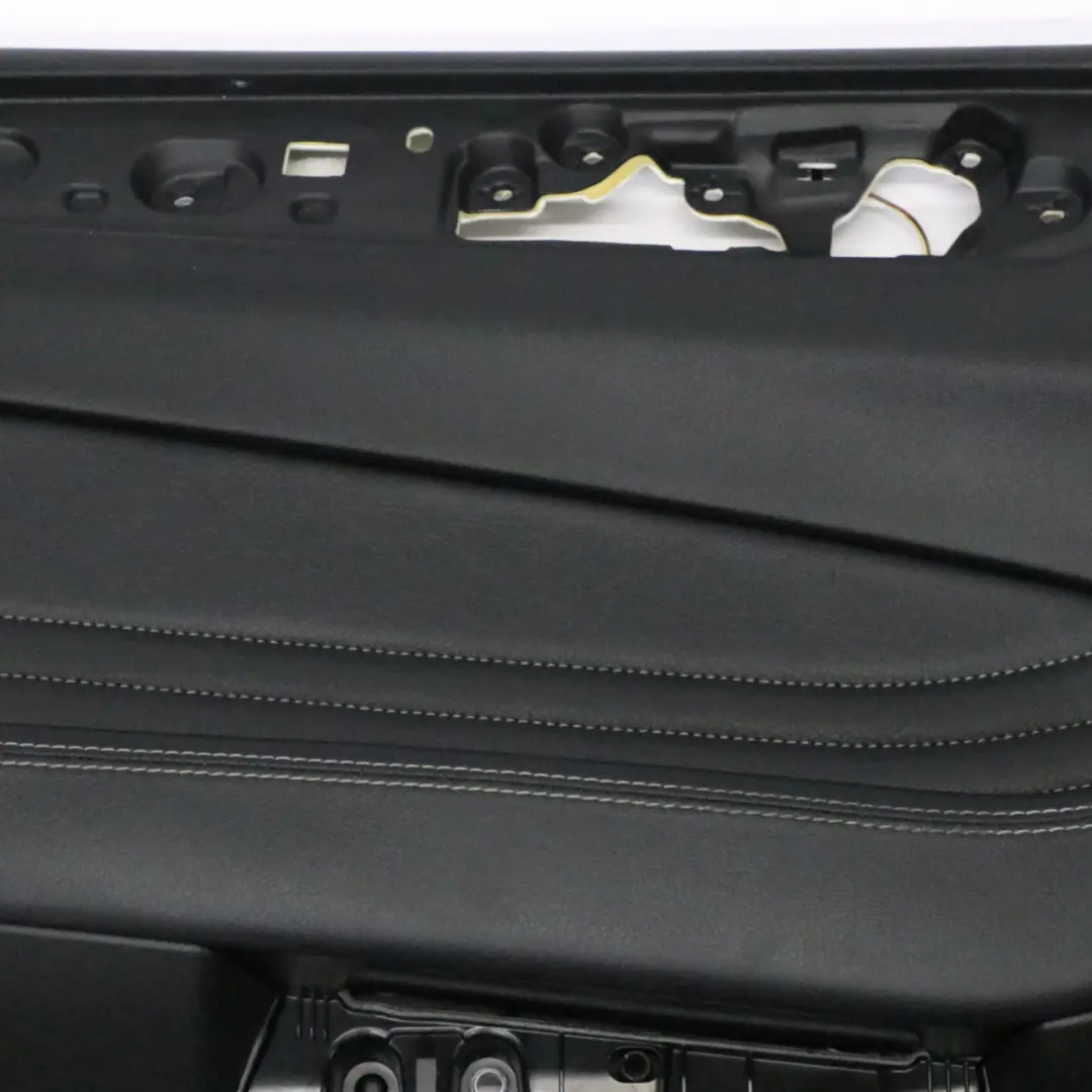 Door Card Rear Left N/S Black Microfibre A1667200170 to Mercedes W166 with Part number A1667300170 Mercedes W166 Door Card Rear Left N/S Black Microfibre A1667200170 - SKU A1667300170-1 - Part number A1667300170