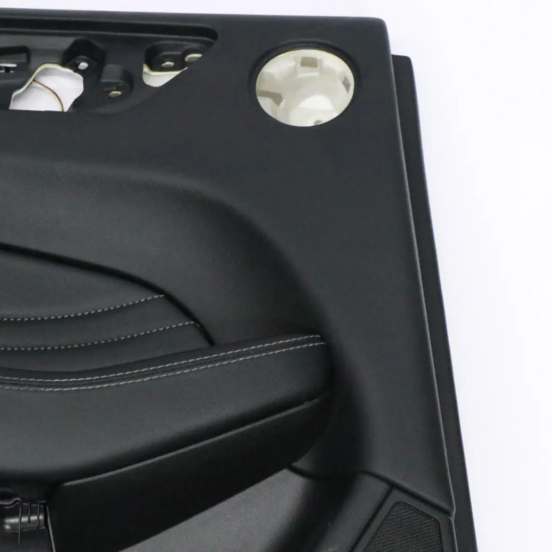 Mercedes W166 Tarjeta de puerta trasera izquierda Microfibra negra A1667200170 - SKU A1667300170-1 - Número de pieza A1667300170