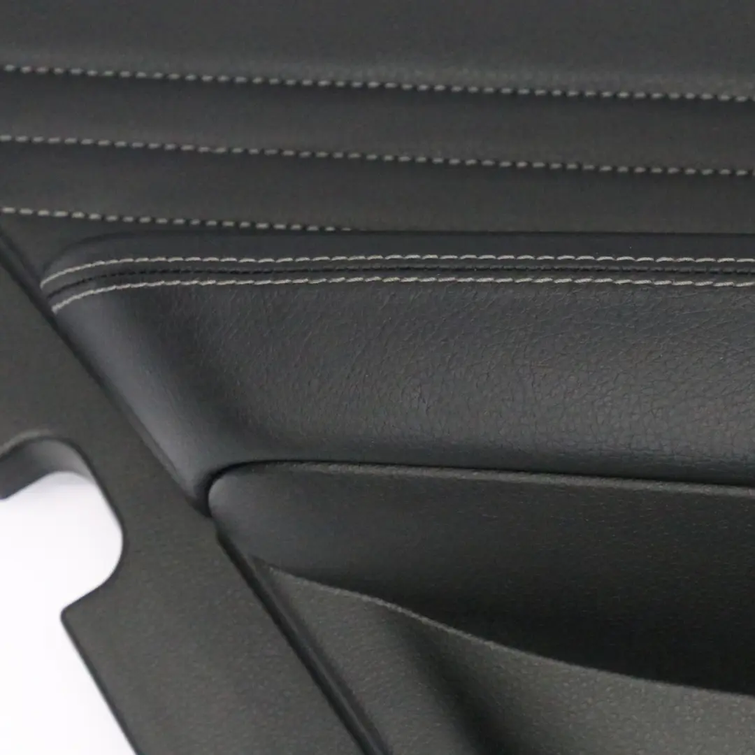 Mercedes W166 Carte de Porte Arrière Gauche Microfibre Noire A1667200170 - SKU A1667300170-1 - Numéro de pièce A1667300170