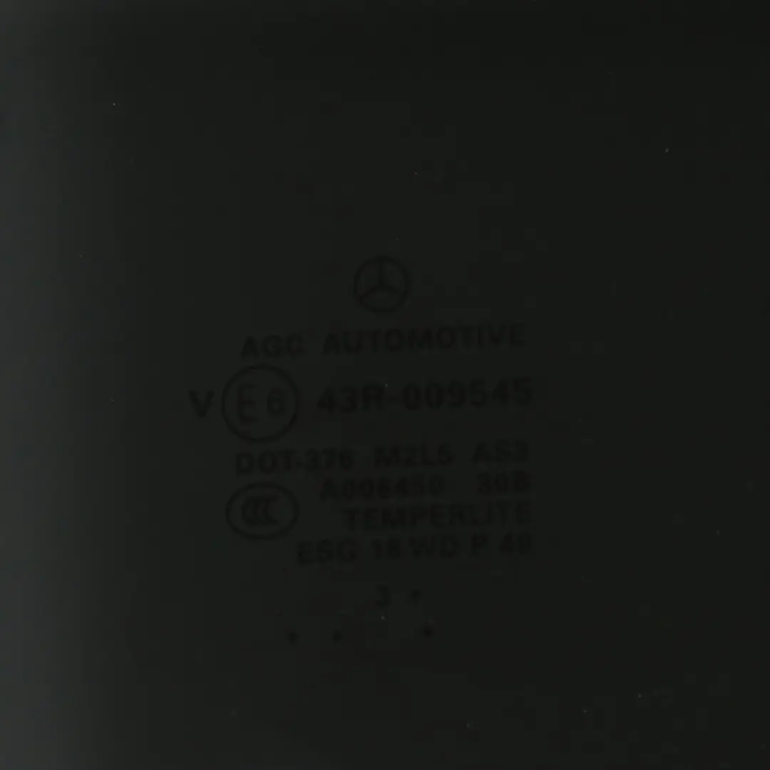 Szyba Drzwi Tylne Prawa Przyciemniana AS3 do Mercedes ML W166 o numerze A1667352010 Mercedes ML W166 Szyba Drzwi Tylne Prawa Przyciemniana AS3 - SKU A1667352010 - Numer Części A1667352010