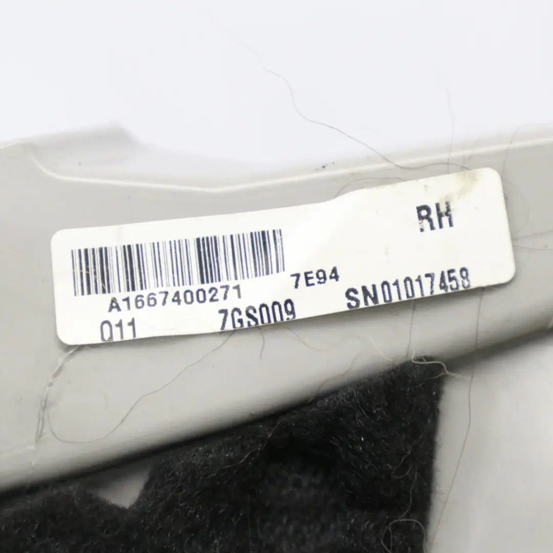  Window Frame Mercedes ML W166 Trunk Lid Inner Trim Right Grey - SKU A1667400271 - Part number A1667400271