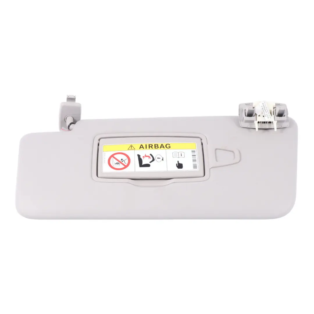  Pare-soleil Mercedes ML W166 Cache intérieur pare-soleil gauche gris - SKU A1668100110 - Numéro de pièce A1668100110