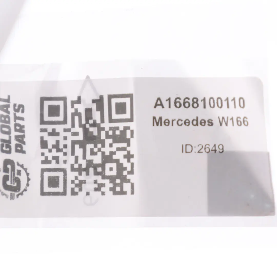  Sonnenblende Mercedes ML W166 Innen Sonnenblende Links Grau - SKU A1668100110 - Teilenummer A1668100110