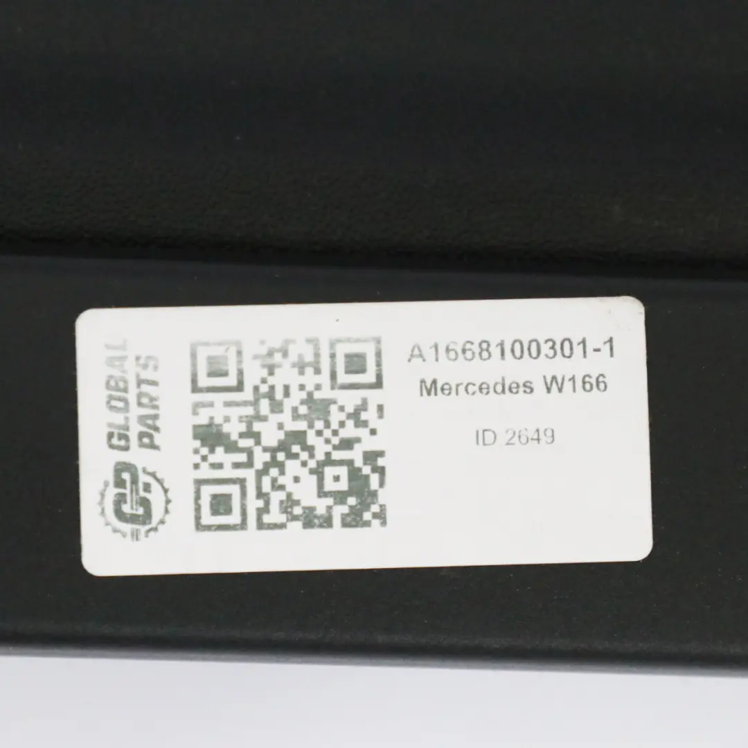 Mercedes ML W166 Rozciągana Półka Bagażnika Roleta - SKU A1668100301-1 - Numer Części A1668100301