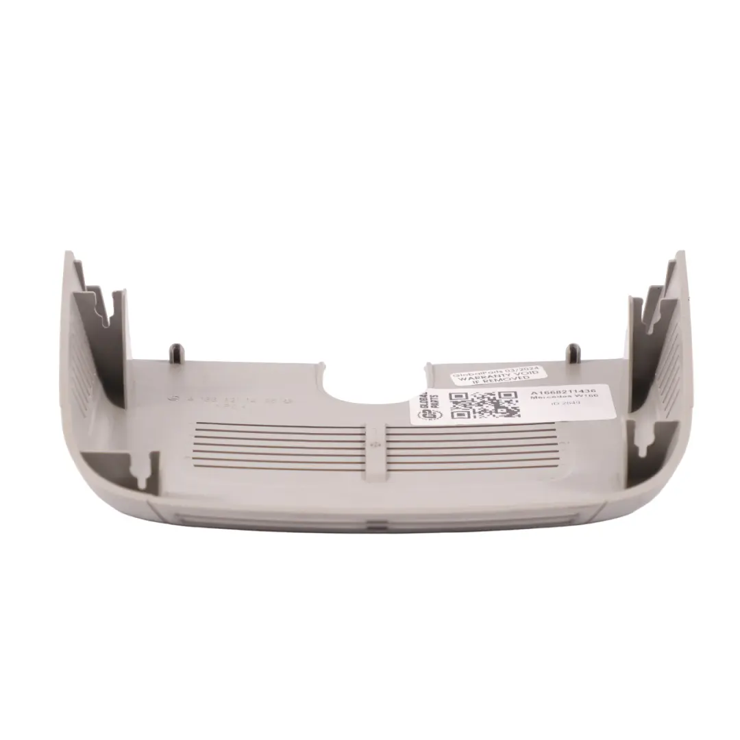  Rivestimento parabrezza Mercedes ML W166 Copertura sensore luce pioggia Grigio - SKU A1668211436 - Numero di parte A1668211436