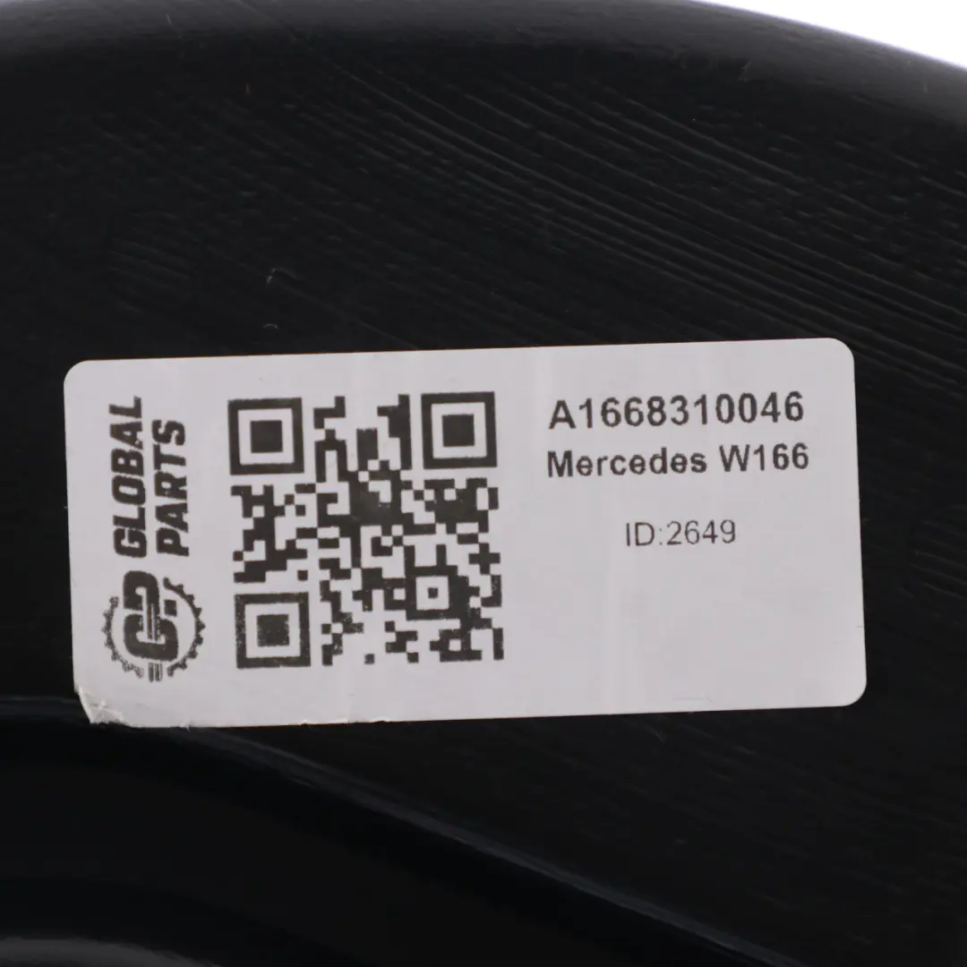 Air Vent Duct Mercedes ML W166 Rear Ventilation Channel Right - SKU A1668310046 - Part number A1668310046
