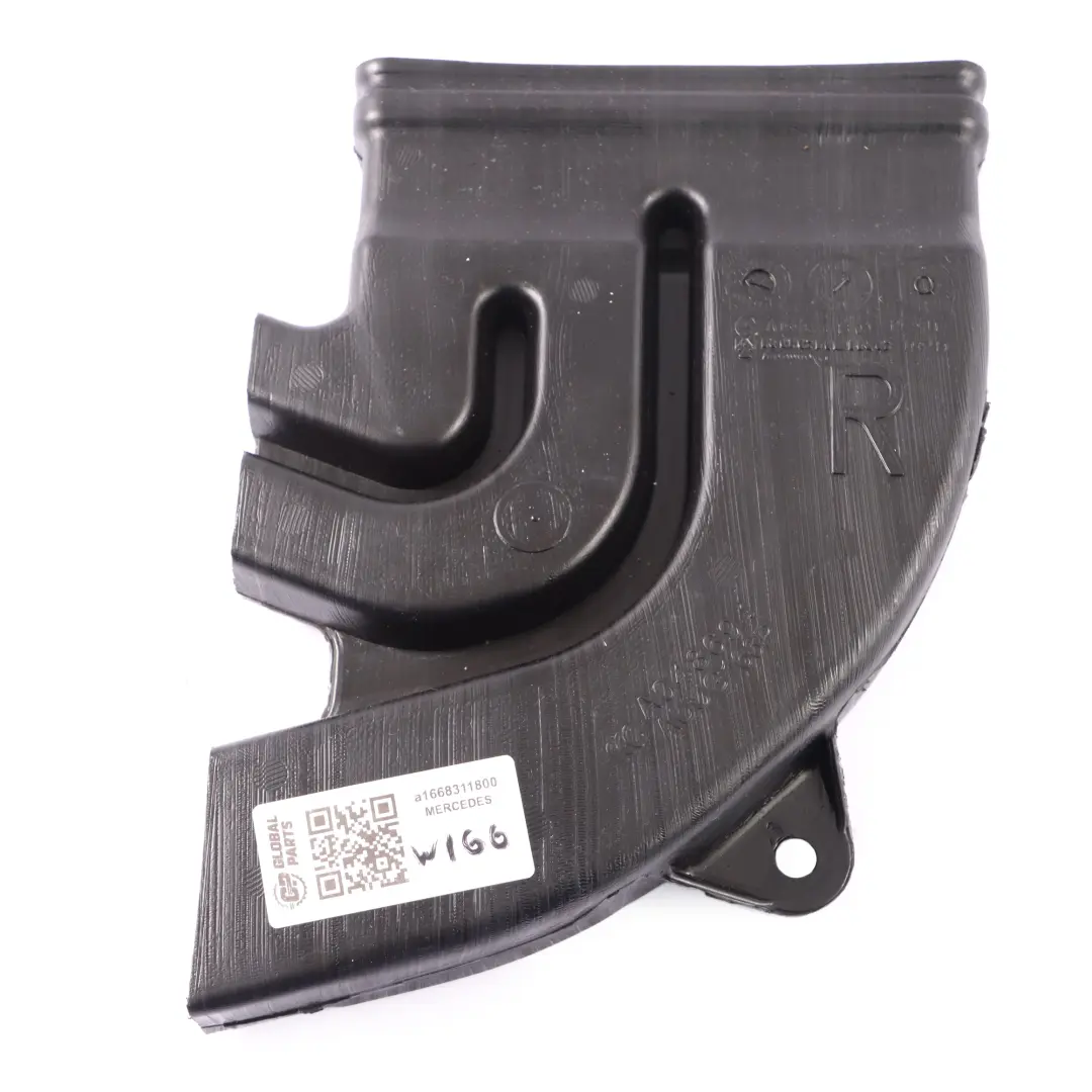 Mercedes W166 salpicadero derecho conducto ventilación aire fresco - SKU A1668311800 - Número de pieza A1668311800