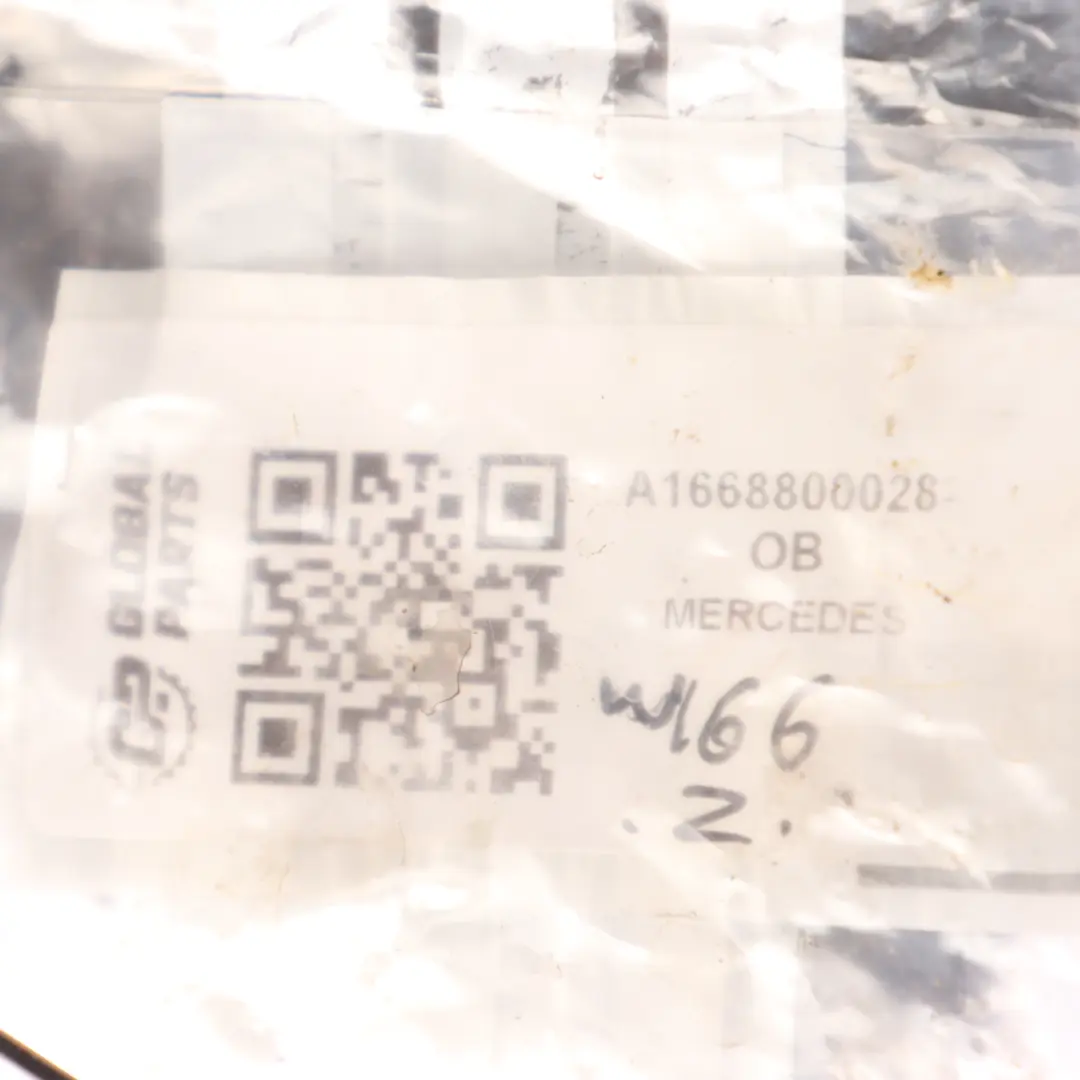 Mercedes ML W166 Motor Hauben Scharnier Vorne Rechts Obsidian Schwarz Metallic - SKU A1668800028-OB - Teilenummer A1668800028