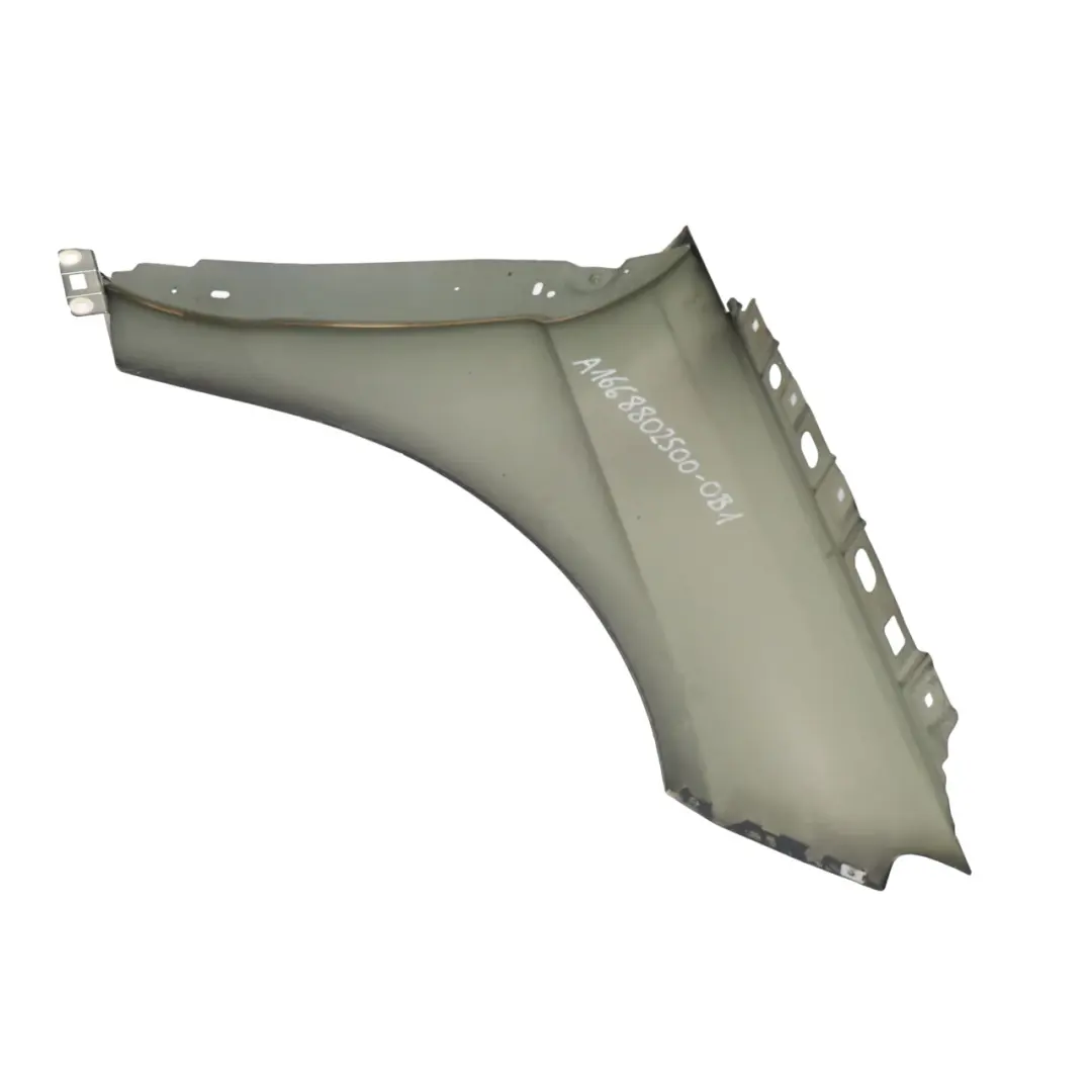 Mercedes W166 Side Panel Front Left N/S Fender Obsidian Black - 197 - SKU A1668802500-OB1 - Part number A1668802500
