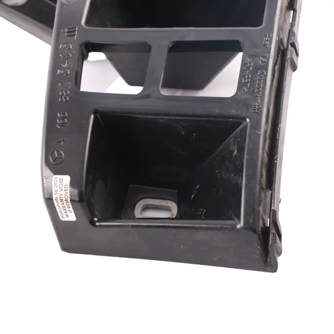  Soporte de parachoques Mercedes ML 350 W166 trasero derecho - SKU A1668803403 - Número de pieza A1668803403