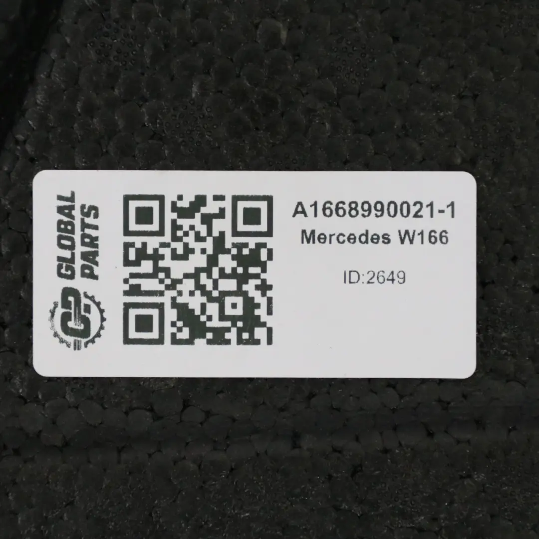  Trunk Tray Mercedes W166 C292 Boot Floor Storage Tool Tray - SKU A1668990021-1 - Part number A1668990021