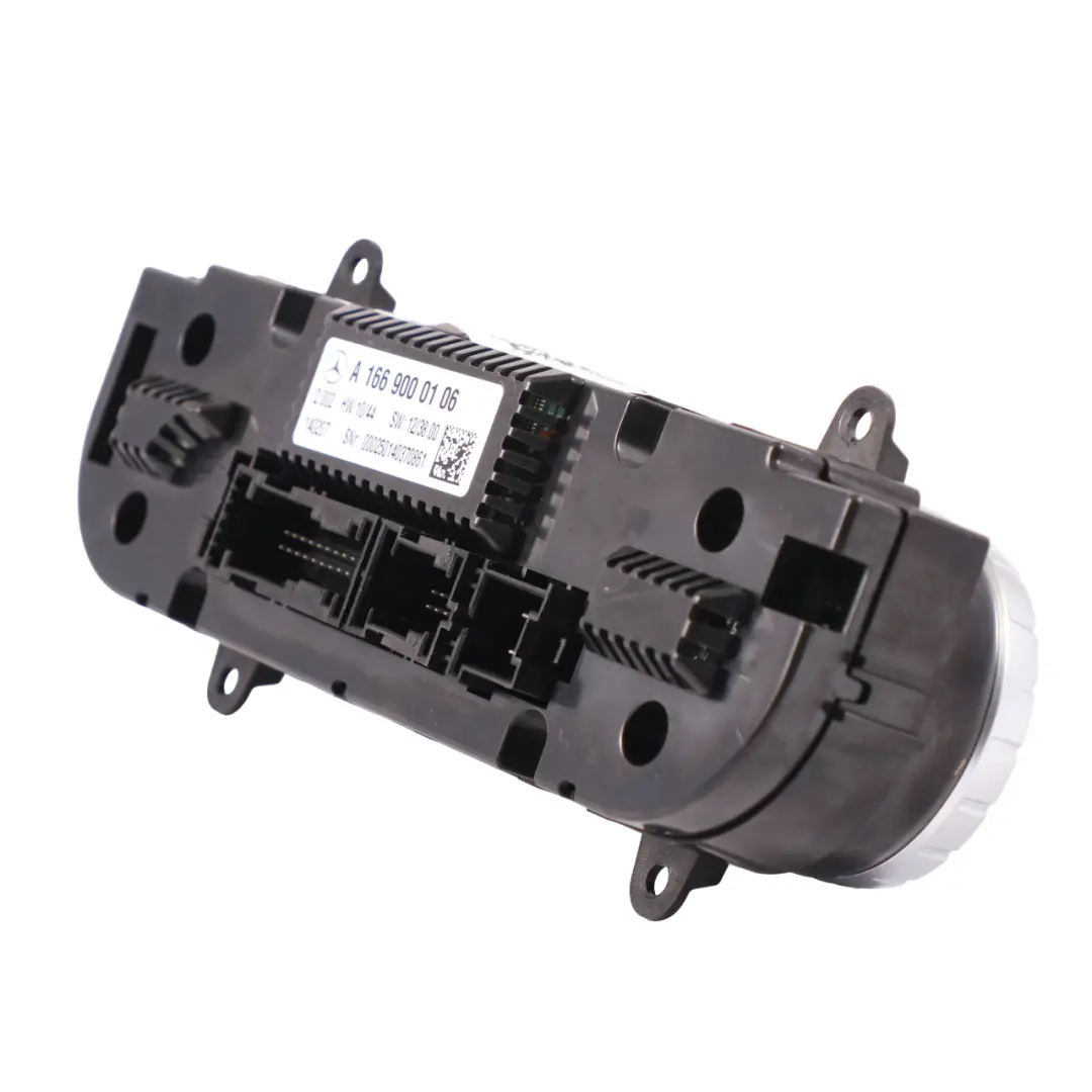 AC Switch Mercedes ML W166 Air Conditioning Blower Control Panel - SKU A1669000106 - Part number A1669000106