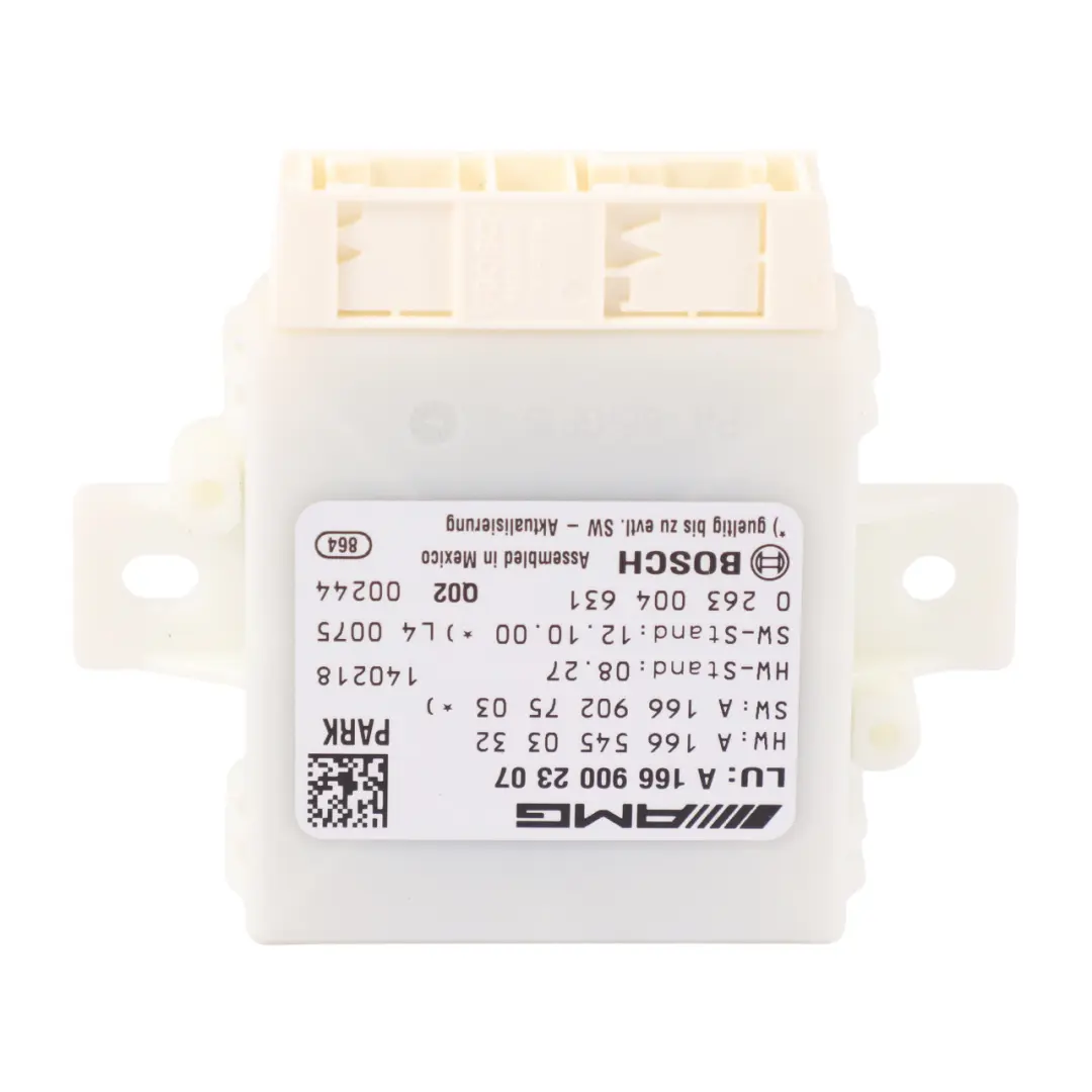 PDC Module contrôle distance stationnement Capteur pour Mercedes ML W166 à propos du numéro de pièce A1669002307 Mercedes ML W166 PDC Module contrôle distance stationnement Capteur - SKU A1669002307 - Numéro de pièce A1669002307