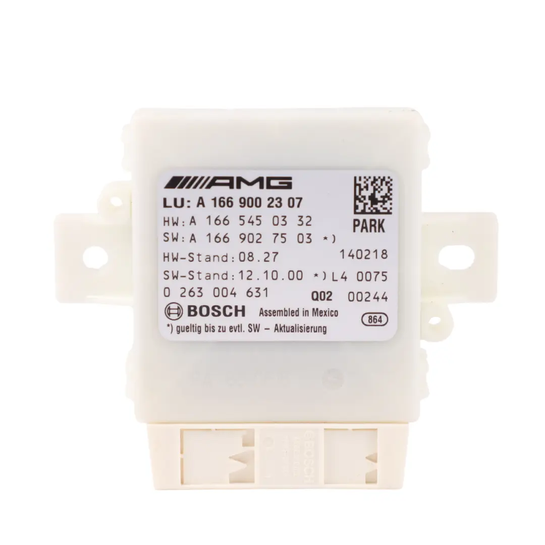 PDC Parking Distance Control Unit Module Sensor to Mercedes ML W166 with Part number A1669002307 Mercedes ML W166 PDC Parking Distance Control Unit Module Sensor - SKU A1669002307 - Part number A1669002307
