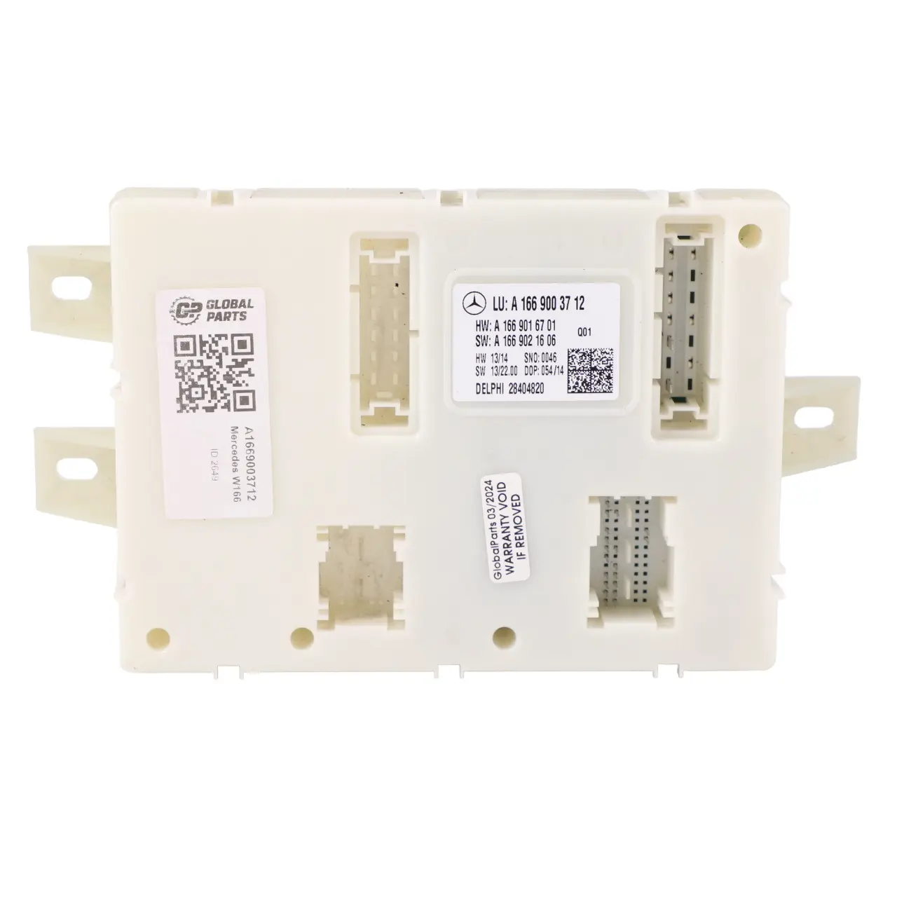 Mercedes ML W166 SAM Módulo Unidad de Control ECU A1669003712