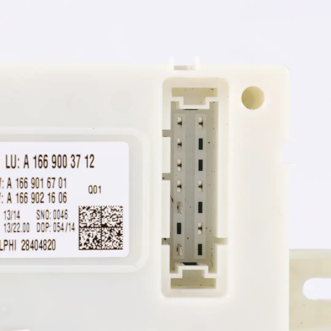 Mercedes ML W166 SAM Module Control Unit ECU - SKU A1669003712 - Part number A1669003712