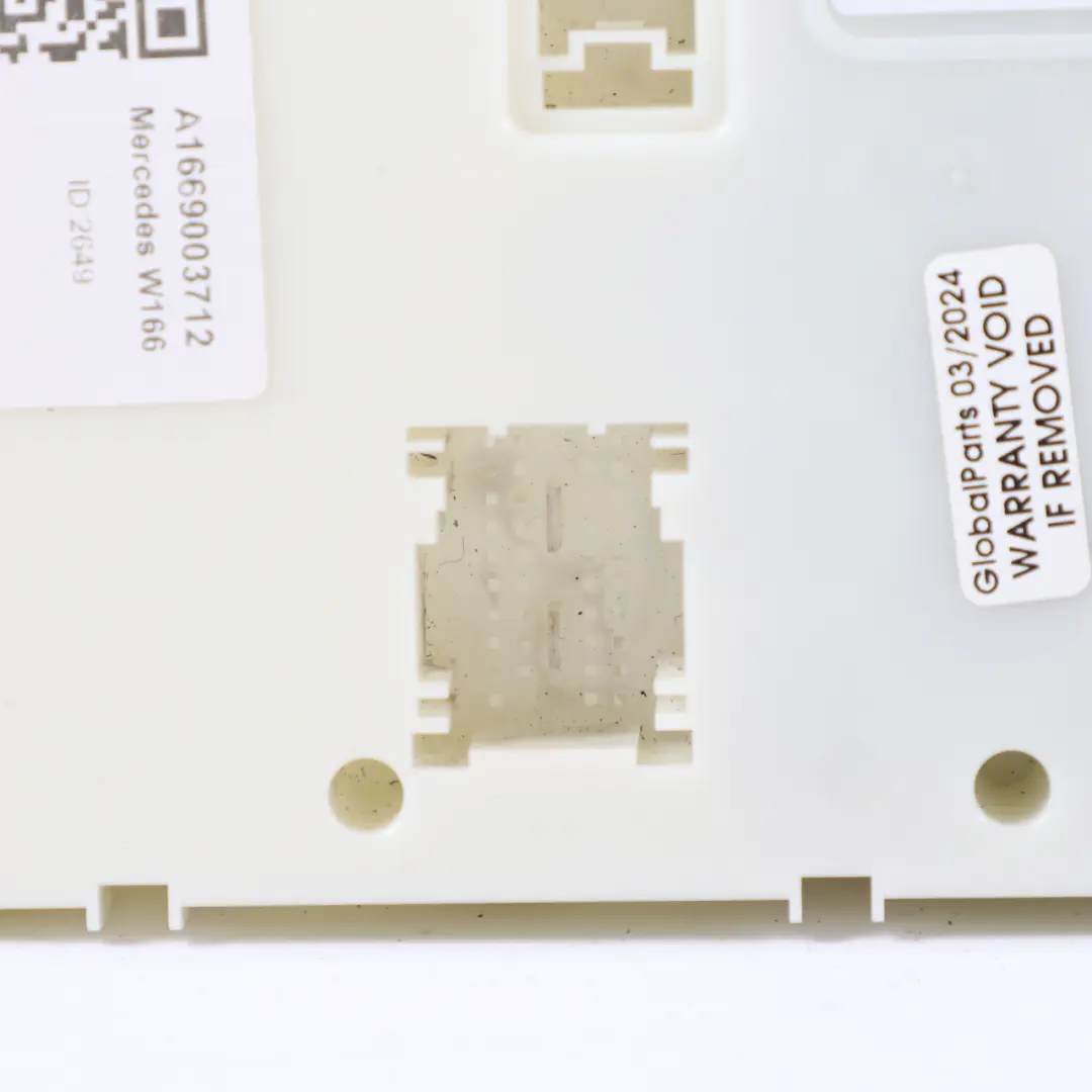 Module SAM Unité de contrôle ECU pour Mercedes ML W166 à propos du numéro de pièce A1669003712 Mercedes ML W166 Module SAM Unité de contrôle ECU - SKU A1669003712 - Numéro de pièce A1669003712
