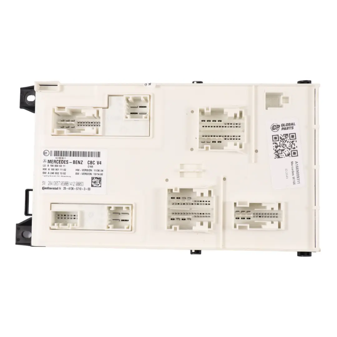  Modulo SAM Mercedes ML W166 Centro di controllo elettrico Modul - SKU A1669009311 - Numero di parte A1669009311