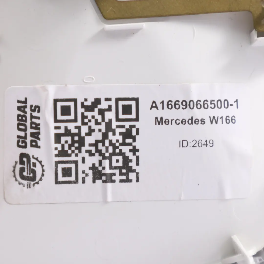 Kabinenleuchte Mercedes ML W166 Innenraum Dachleuchte Hinten Grau  - SKU A1669066500-1 - Teilenummer A1669066500