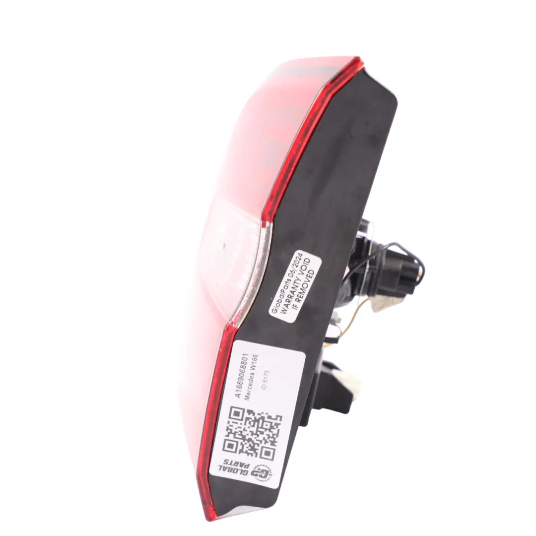 Lamp Trunk Boot Tailgate Light Right O/S to Mercedes ML W166 Rear with Part number A1669068801 Mercedes ML W166 Rear Lamp Trunk Boot Tailgate Light Right O/S - SKU A1669068801 - Part number A1669068801