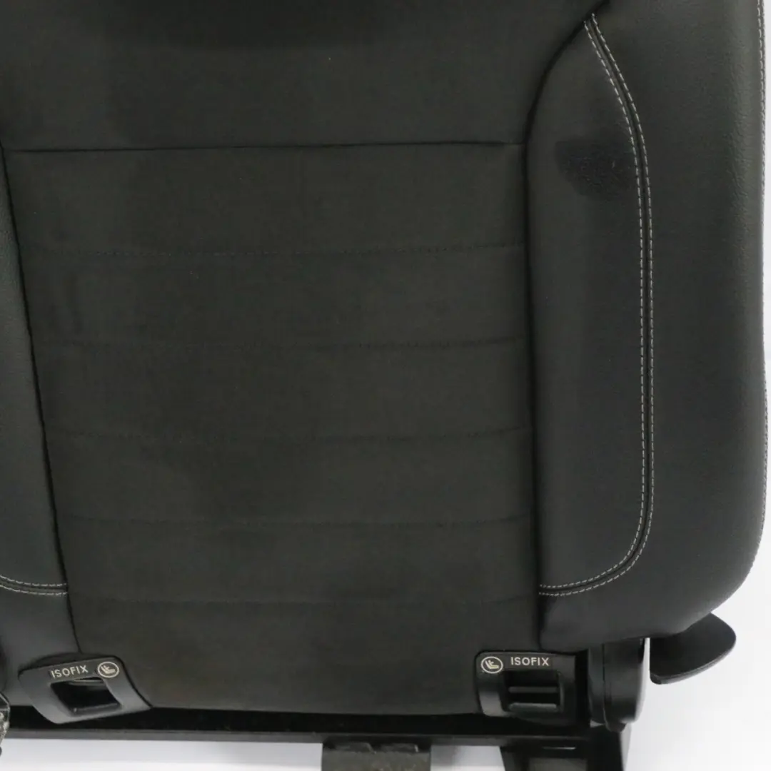 Dossier de siège arrière gauche Couvre tissu imitation cuir pour Mercedes W166 à propos du numéro de pièce A1669200947 Mercedes W166 Dossier de siège arrière gauche Couvre tissu imitation cuir - SKU A1669200947-1 - Numéro de pièce A1669200947