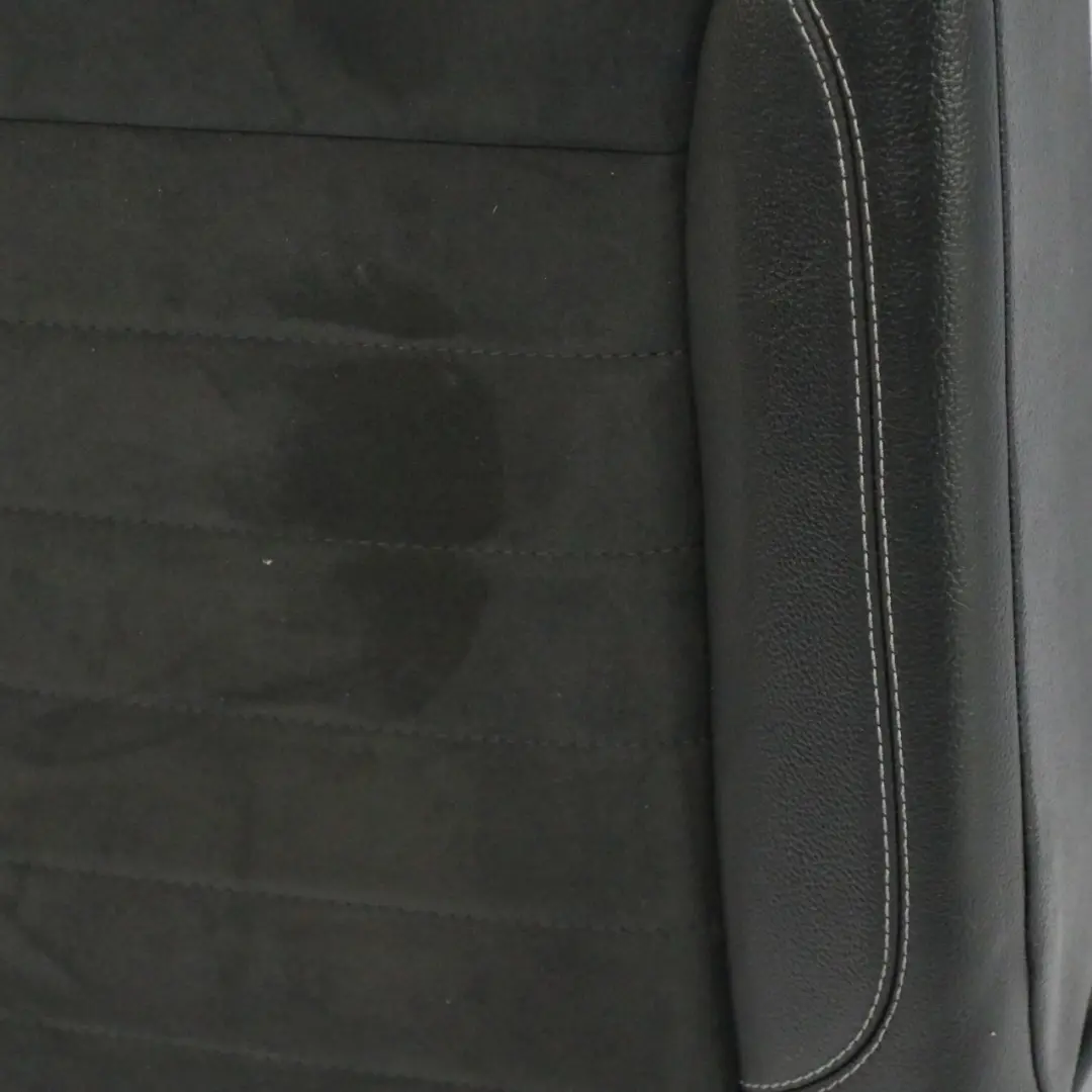 Respaldo Asiento Trasero Derecho Cubre Tela Imitación Cuero para Mercedes W166 con número de pieza A1669201047 Mercedes W166 Respaldo Asiento Trasero Derecho Cubre Tela Imitación Cuero - SKU A1669201047-1 - Número de pieza A1669201047