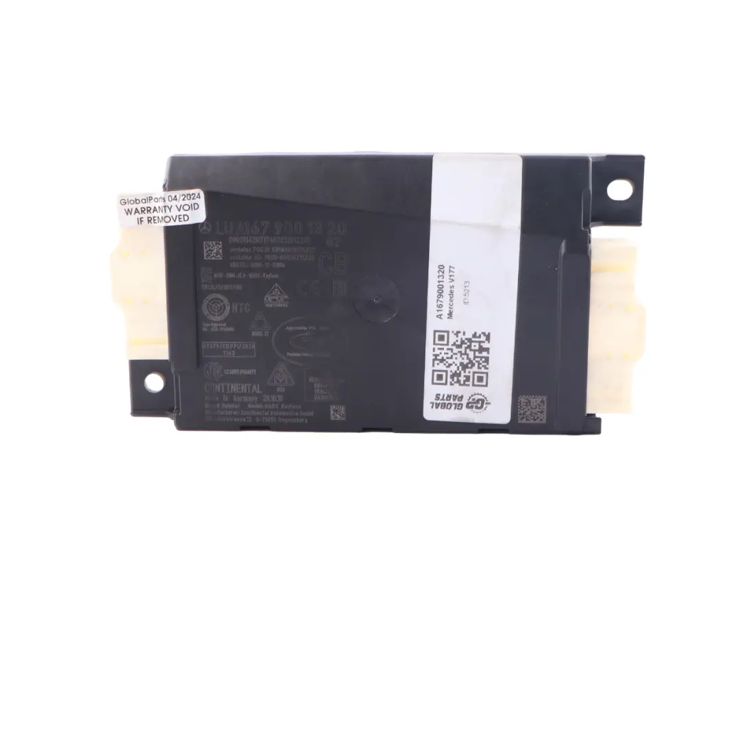 Zündmodul Mercedes V177 Elektronischer Zündschalter Keyless Steuergerät für mit Teilenummer A1679001320 Zündmodul Mercedes V177 Elektronischer Zündschalter Keyless Steuergerät - SKU A1679001320 - Teilenummer A1679001320